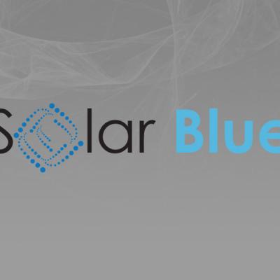 Solar Blue Logo Design