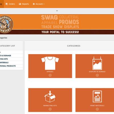 Mosquito Hunters Web2Print Storefront