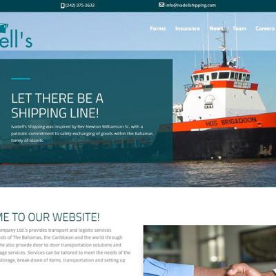 Ivadell's Shipping Website