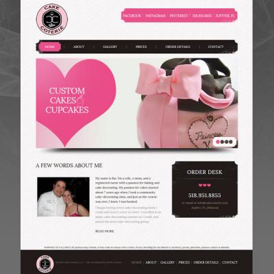 Cake Coterie Website