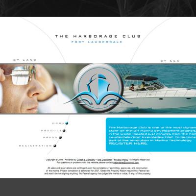 The Harborage Club Website